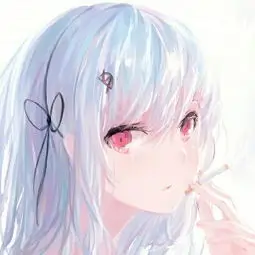 二次元闺蜜头像 梦幻风格